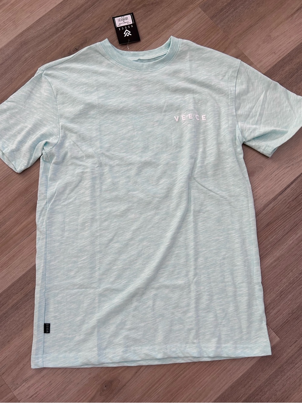 Veece Men's Mint Short Sleeve Crew Tee